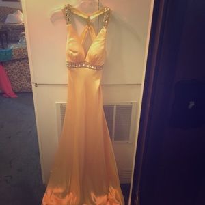 COPY - Open back prom dress